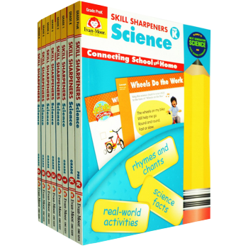 Skill Sharpeners Science 8册 美国加州教材 科学系列 练习册 英文原版 pdf epub mobi 电子书 下载