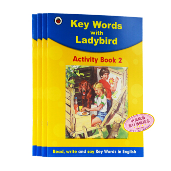 【中商原版】關鍵詞 Key words 練習冊4冊套裝 英文原版 配套練習 ladybird快樂瓢蟲 pdf epub mobi 電子書 下載