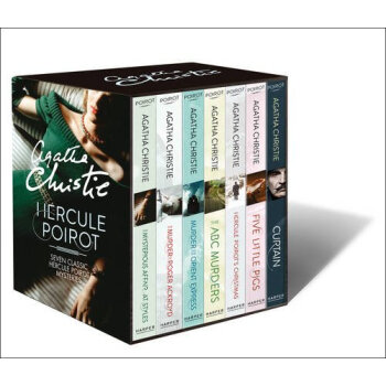 英文原版Hercule Poirot: Boxed Set阿加莎·剋裏斯蒂作品7本盒裝 pdf epub mobi 電子書 下載