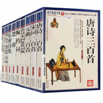 中国古诗词大全集全9册国学典藏书系 唐诗宋词元曲三百首鉴赏古文观止楚辞乐府诗集正版畅销书 pdf epub mobi 电子书 下载