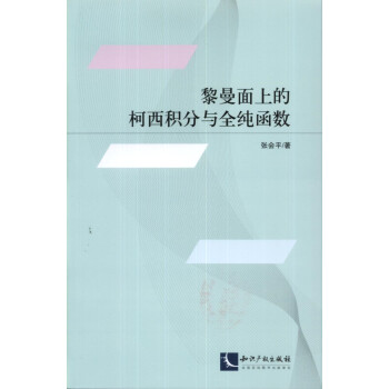 黎曼面上的柯西积分与全纯函数 pdf epub mobi 电子书 下载
