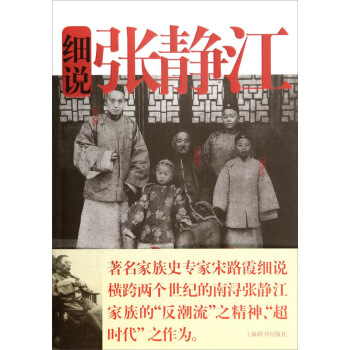 細說中國近代傢族史書係：細說張靜江傢族 pdf epub mobi 電子書 下載