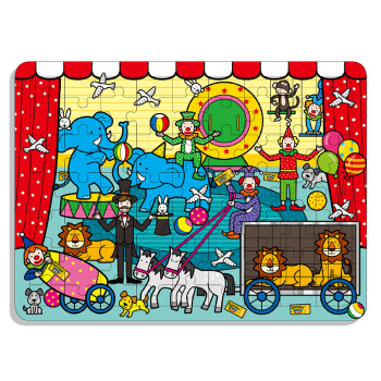 邦臣小紅花：動手動腦玩拼圖14（4-6歲）（63塊） [4-6歲] pdf epub mobi 電子書 下載