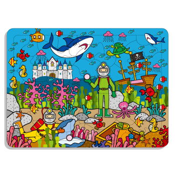 邦臣小紅花：動手動腦玩拼圖13（4-6歲）（63塊） [4-6歲] pdf epub mobi 電子書 下載