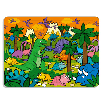 邦臣小紅花：動手動腦玩拼圖11（4-6歲）（48塊） [4-6歲] pdf epub mobi 電子書 下載