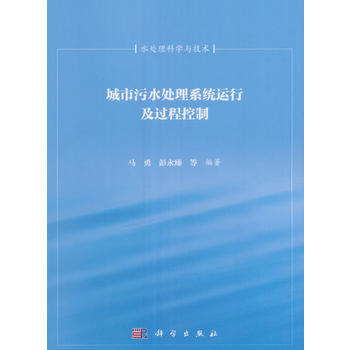 城市污水处理系统运行及过程控制 科学出版社 pdf epub mobi 电子书 下载