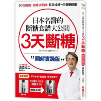 港台原版 减肥攻略《3天斷糖》日本名醫的斷糖食譜大公開 (圖解實踐版) pdf epub mobi 电子书 下载