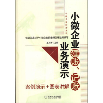 小微企业建账、记账业务演示 pdf epub mobi 电子书 下载