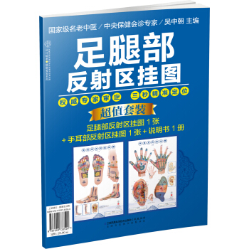 足腿部反射区挂图(汉竹)