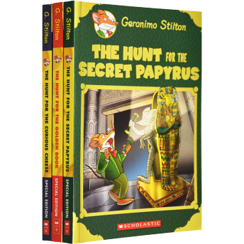 英文原版章节书老鼠记者特别版 Geronimo Stilton Special Edition 3册 pdf epub mobi 电子书 下载