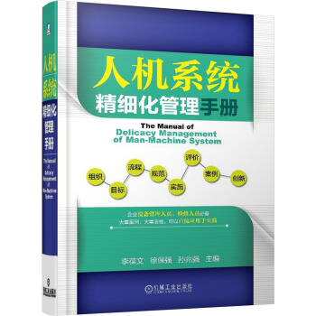 人機係統精細化管理手冊 [The Manual of Delicacy Management of Man-Machine System] pdf epub mobi 電子書 下載