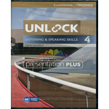 Unlock 4级 听说 Presentation Plus DVD-ROM 白板软件
