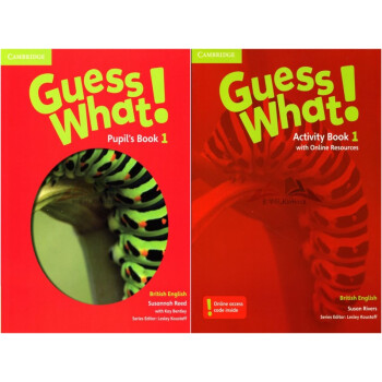劍橋小學英語 Guess What! Level 1 學生用書+練習冊 英音版