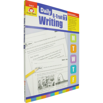 Daily 6 Trait Writing 3年级 加州教材 Evan Moor 英文原版 pdf epub mobi 电子书 下载