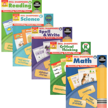 Skill Sharpeners Grade PreK加州教材 拼写 科学 逻辑思维5册 批判性思维 pdf epub mobi 电子书 下载