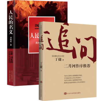 包邮现货 追问+人民的名义（共2册）丁捷著二月河推荐反腐纪实文学周梅森著原著小说 pdf epub mobi 电子书 下载