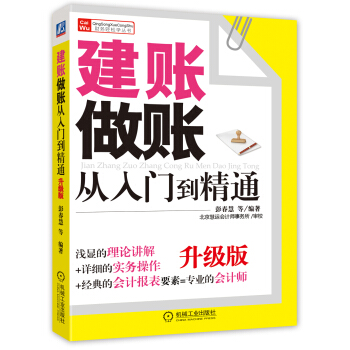 財務輕鬆學叢書：建賬做賬從入門到精通（升級版） pdf epub mobi 電子書 下載