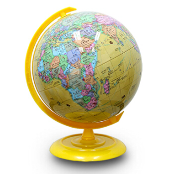 20CM PVC中英文政區海洋黃版地球儀 pdf epub mobi 電子書 下載