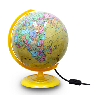 20CM PVC中英文政区海洋黄版地球仪（灯光型） pdf epub mobi 电子书 下载