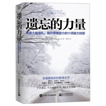 遗忘的力量：清理大脑混乱，提升思维能力的六项脑力技能 pdf epub mobi 电子书 下载