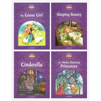 英文原版 牛津 新經典童話文學讀本 Oxford Classic Tales L4 4冊