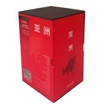 世界分國地圖·亞洲地圖（全套共25幅 附贈亞洲古地圖 中外文對照 防水耐摺撕不爛地圖 摺疊圖） pdf epub mobi 電子書 下載