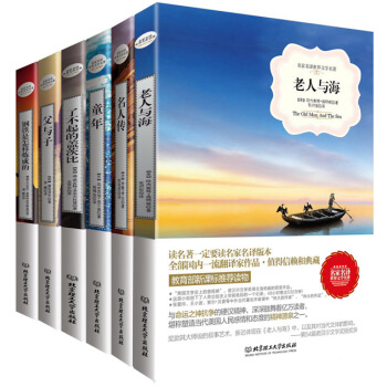 名家名译世界文学名著：老人与海+名人传+童年+了不起的盖茨比+父与子+钢铁是怎样炼成的（套装共6册） pdf epub mobi 电子书 下载