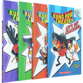 Scholastic Branches Kung Pow Chicken 4冊橋梁章節書 pdf epub mobi 電子書 下載