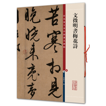 文徵明书梅花诗(彩色放大本中国著名碑帖·第一辑) pdf epub mobi 电子书 下载
