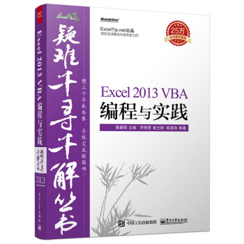 疑难千寻千解丛书 Excel 2013 VBA编程与实践 pdf epub mobi 电子书 下载