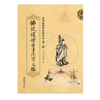 儒释道经典临摹字帖·第二辑：佛说护诸童子陀罗尼经 pdf epub mobi 电子书 下载