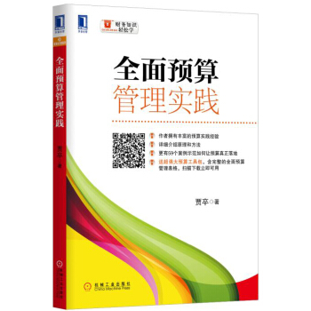 全面预算管理实践 pdf epub mobi 电子书 下载