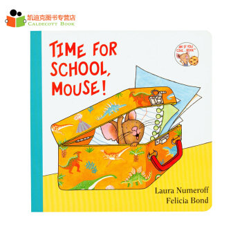 廖彩杏书单 If You Give… Time for School, Mouse! 纸板