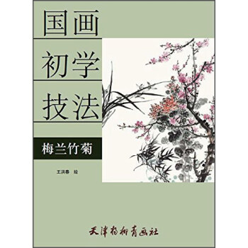 梅兰竹菊 国画初学技法 pdf epub mobi 电子书 下载