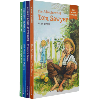 Easy Reader Classics 英文原版绘本 4册全彩插图漫画版世界经典名著 pdf epub mobi 电子书 下载