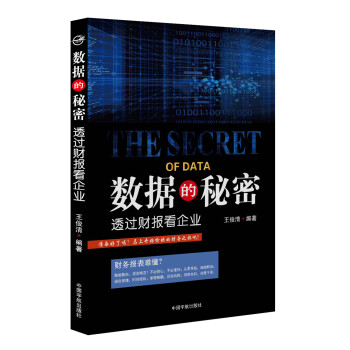 数据的秘密：透过财报看企业 pdf epub mobi 电子书 下载