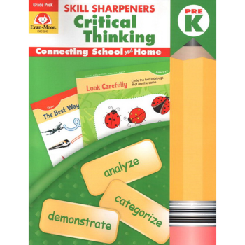 Skill Sharpeners Critical Thinking 幼儿园 加州教材 批判性思维 pdf epub mobi 电子书 下载
