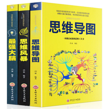 思维导图思维风暴（3册）记忆术训练+强大脑过目不忘训练方法技巧（满98元为赠品时，只赠其中一本） pdf epub mobi 电子书 下载