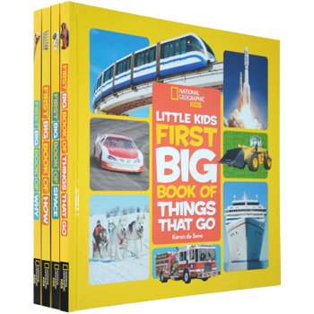 美国国家地理 National Geographic Little Kids 4册 自然科普英文原版