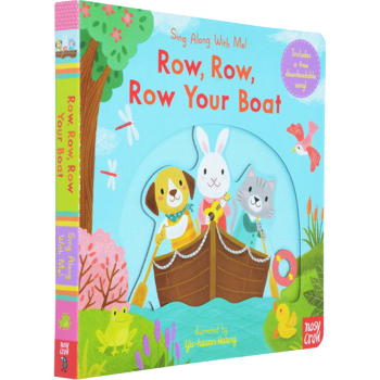 Row Row Row Your Boat 童謠紙闆操作書 英文原版繪本 pdf epub mobi 電子書 下載