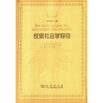 反思社会学导引/社会学名著译丛