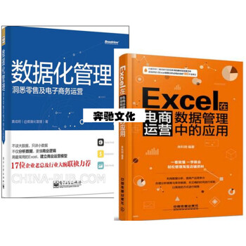 包邮 Excel在电商运营数据管理中的应用+ 数据化管理 洞悉及电子商务运营 电商运营数据 pdf epub mobi 电子书 下载