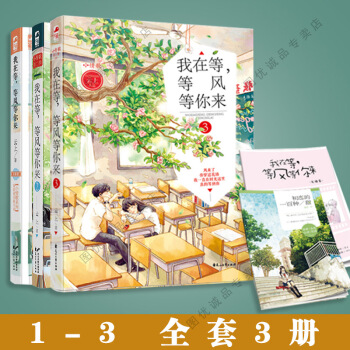 全套3册 我在等等风等你来1/2/3 言情小说校园 pdf epub mobi 电子书 下载