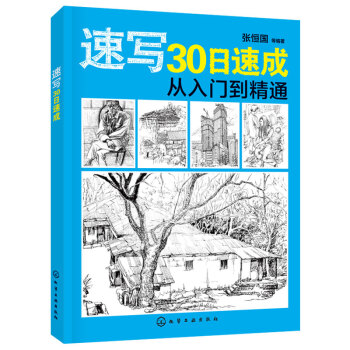 現貨 速寫30日速成從入門到精通 速寫書素描書零基礎入門教材 美術高考教材書籍 張國恒書 pdf epub mobi 電子書 下載