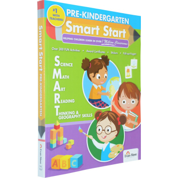 Skill Sharpeners 綜閤版 幼兒園級 Smart Start Pre-K 英文原版 pdf epub mobi 電子書 下載