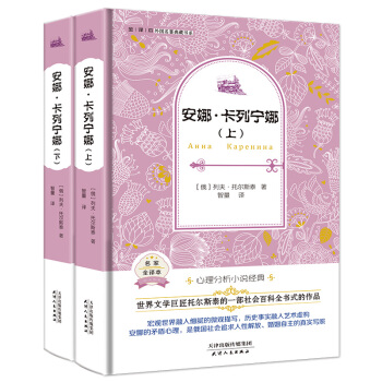 安娜·卡列宁娜（外国名著典藏全译本新课标必读书目精装）(套装共2册） pdf epub mobi 电子书 下载