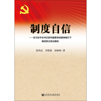 制度自信：在习近平总书记系列重要讲话精神指引下推进民主政治建设 pdf epub mobi 电子书 下载