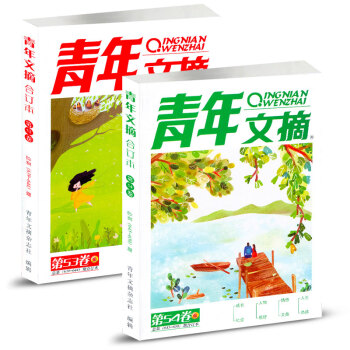青年文摘合订本杂志2本打包2018年春/夏季卷 意林读者青少年文学类珍藏版期刊 pdf epub mobi 电子书 下载