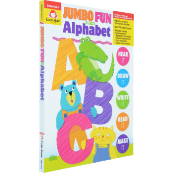 Jumbo Fun with the Alphabet 加州教材 词汇 Evan Moor 英文原版 pdf epub mobi 电子书 下载