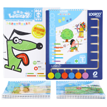 逻辑狗儿童思维升级游戏系统5-6岁尊享装（精装） [5-6岁] pdf epub mobi 电子书 下载